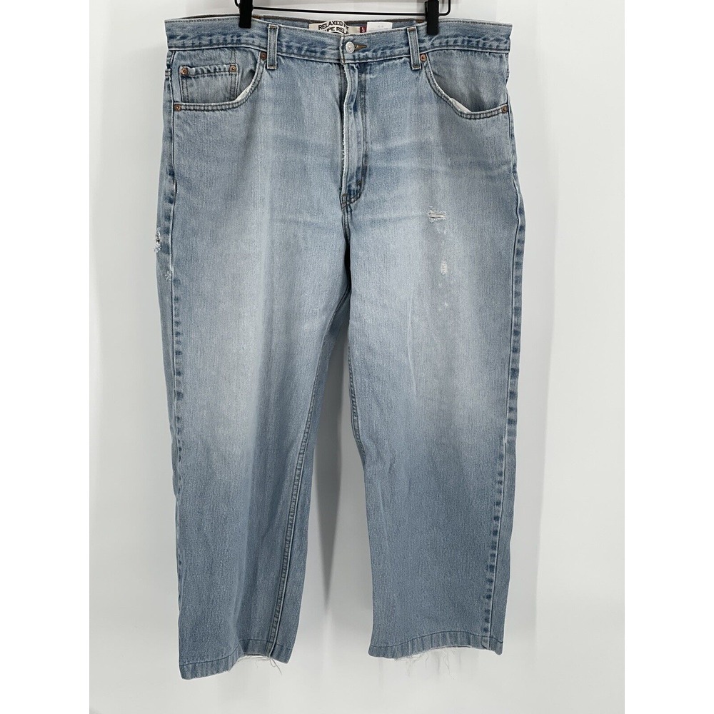 Levi's Jeans‎ 550 Relaxed Fit Men Size 42 X 32 Blue Distressed